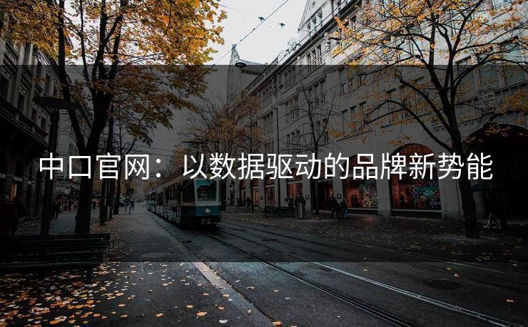 中口官网：以数据驱动的品牌新势能